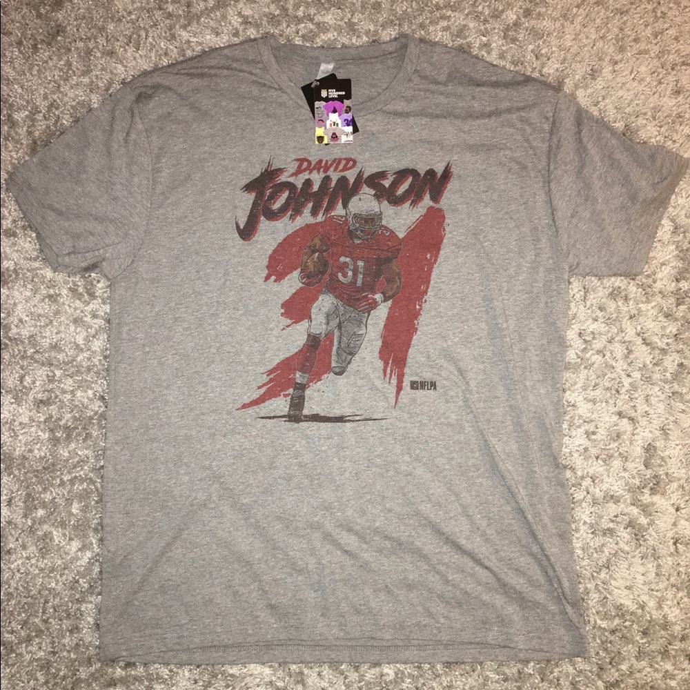 Men’s Authentic NFL Arizona Cardinals T Shirt 3XL
